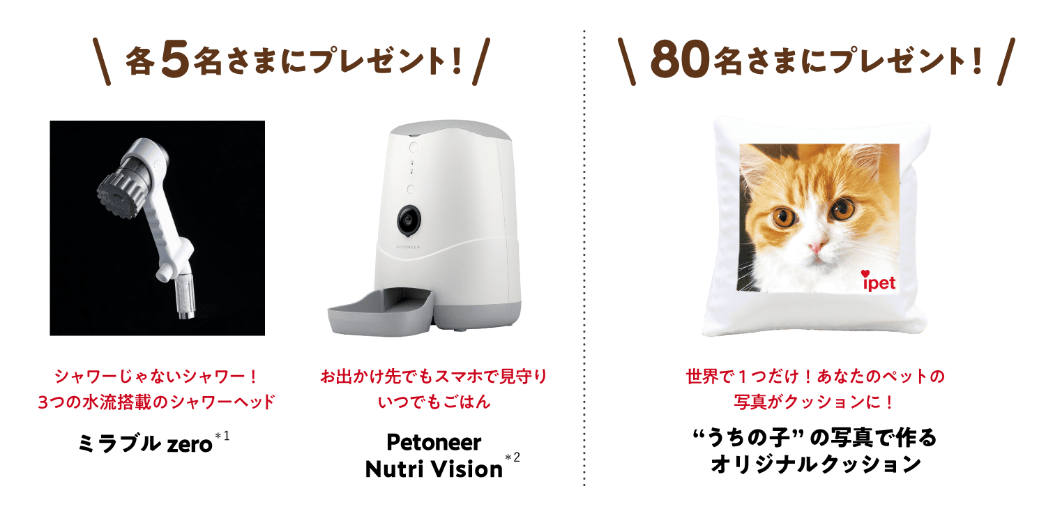 抽選で豪華景品プレゼント！