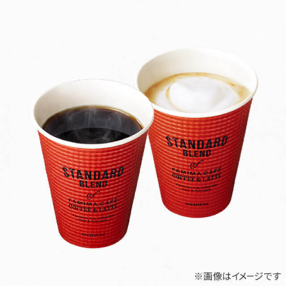 ファミマカフェ コーヒー（税込180円）引換券