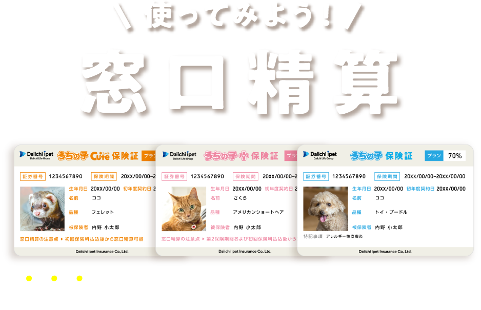 使ってみよう!窓口精算 保険証を見せるだけでその場でらくらく!精算
