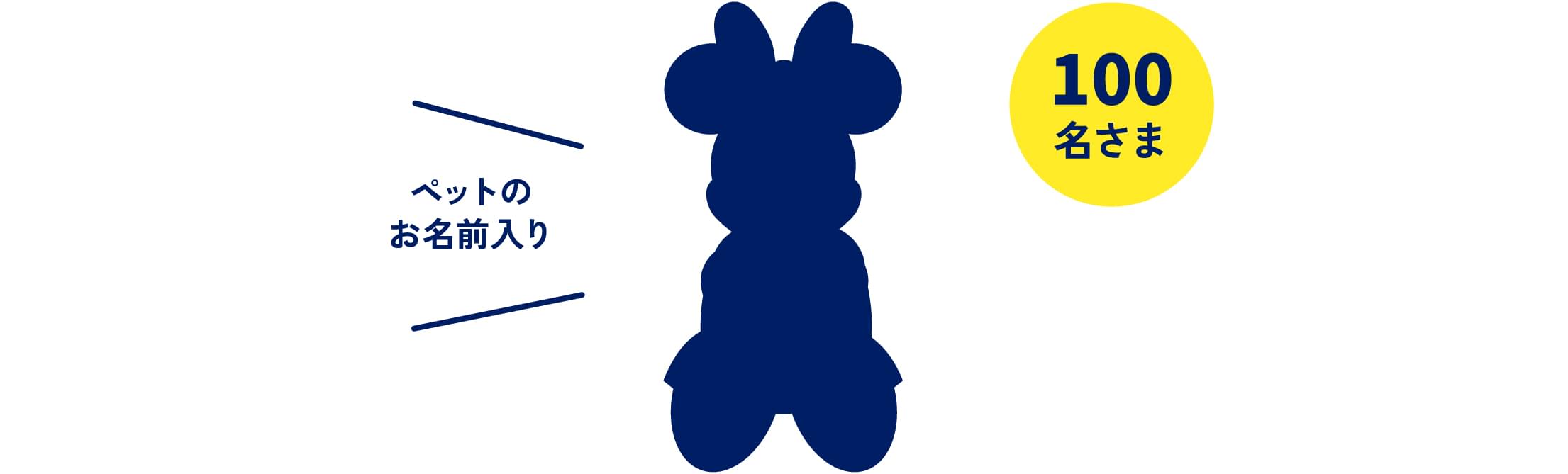 100名さま ペットのお名前入り
