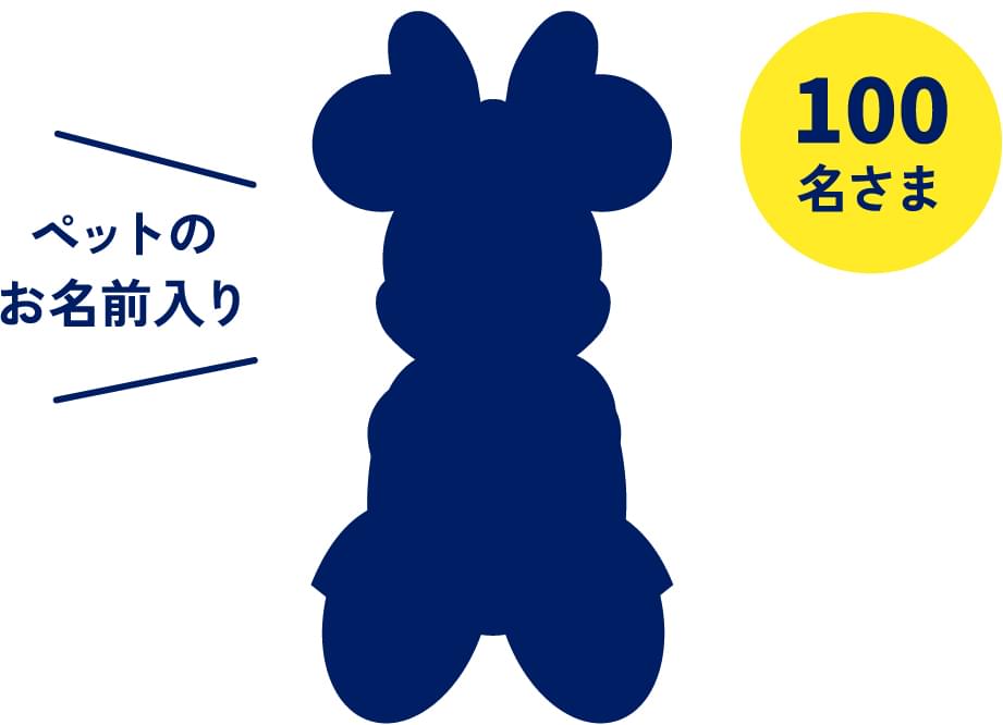 100名さま ペットのお名前入り