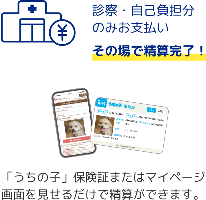 アイペット損保の窓口精算|アイペット損害保険株式会社