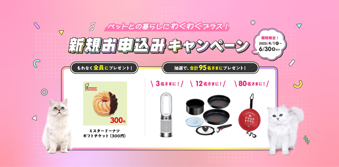 新規お申込みキャンペーン