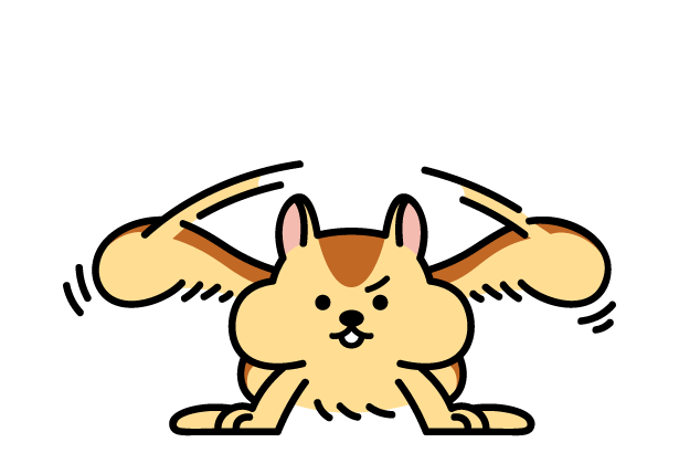 警戒しているよ！
