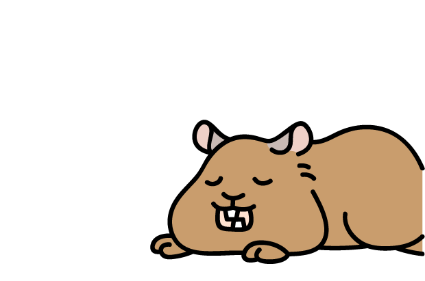 リラックスしているよ！