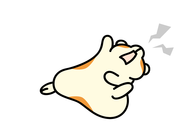 怒っているよ！