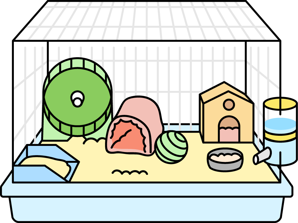 ハリネズミのおうち