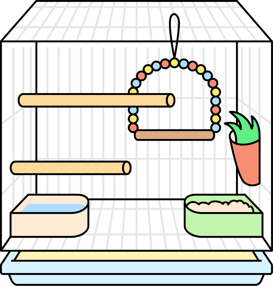 インコ・オウムのおうち