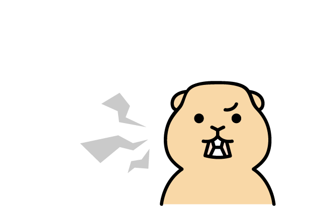 怒ってるよ！
