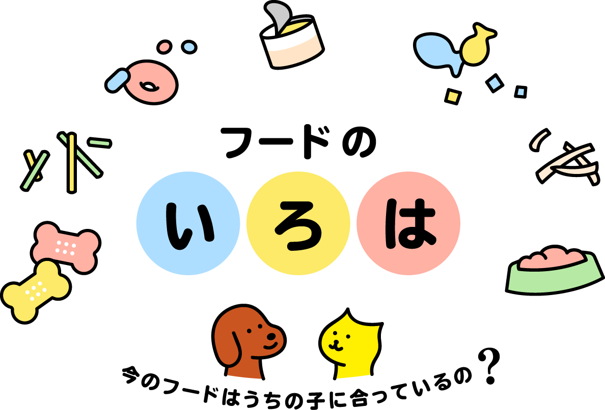 フードのいろは 今のフードはうちの子に合っているの？