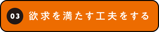 03 欲求を満す工夫をする