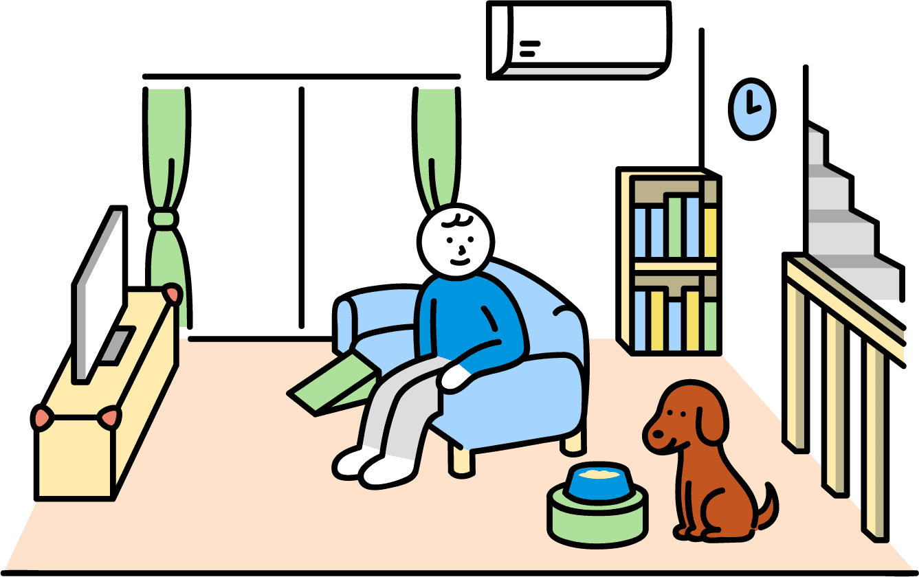 犬にとって過ごしやすいお部屋
