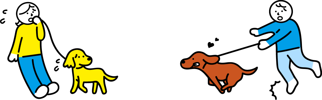 発情中の女の子に反応してしまい、突然走り出すなどして事故が起きることも