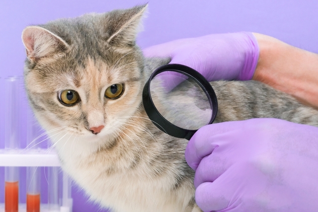 猫につくノミとは
