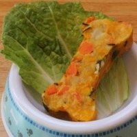 緑黄色野菜ケーキ